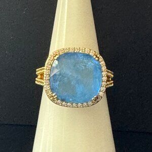 Bomb Party Resort Wear RG65542 Waves of Beauty Gold Plating Size 8